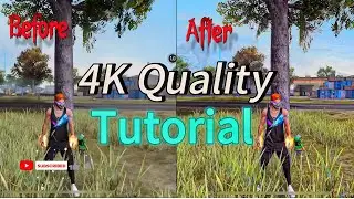 🔥 4K Game Quality Tutorial &ndash; Before & After Comparison! #4K #GamingTutorial #BeforeAfter
