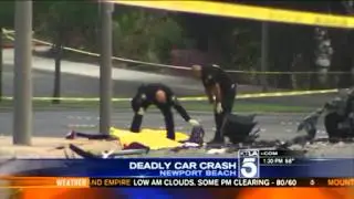 5 Teens Killed in Memorial Day Car Crash in Newport Beach