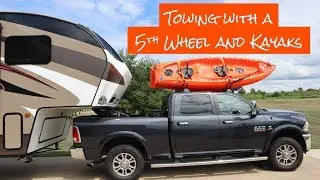 Carry Kayaks With 5th Wheel  - Whispbar Roof Rack Installation