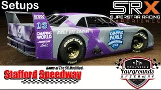 SRX: The Game - Setups - Stafford Speedway and Nashville Fairgrounds