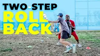 Two step roll back lacrosse workout