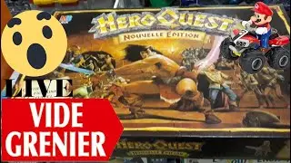 Vide Grenier Live - Du Jeux Vid&eacute;o, des goodies, un volant et un jeu de soci&eacute;t&eacute; vintage mythique ! ⚔️