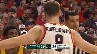 Norfolk State  vs Arizona Highlights Nov 29, 2025   Men's College Basketball