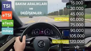 Vag grubu bakım aralıkları ve değişenler ( 15, 30, 45, 60, 75, 90, 105, 120 bin bakımları vb) - TSI