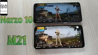 Galaxy M21 vs Narzo 10 PUBG Comparison