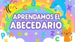 Aprende el Abecedario con Canci&oacute;n y Letras Bonitas. ABC con Animales y Frutas para Ni&ntilde;os.