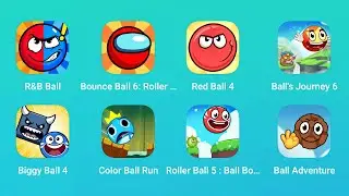 Red & Blue Ball, Bounce Ball 6, Red Ball 4, Balls Journey 6, Biggy Ball 4, Color Ball Run