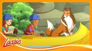 🦝  Raccoons on a Rescue Mission! | A Spider Bite Emergency! | Lassie Cartoon for Kids