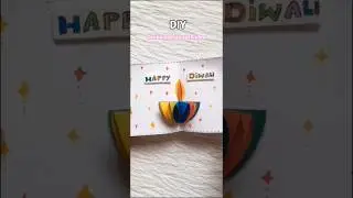 DIY Let's make a Diwali pop up card idea