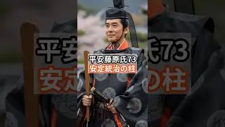 The Heian Fujiwara Clan 73: A Pillar of Stable Governance