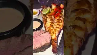 Business Dinner. Steak&hellip;Lobster Tail&hellip;. Punta Cana owes me nothing😭🔥&hellip;.. Just look at this food&hellip;