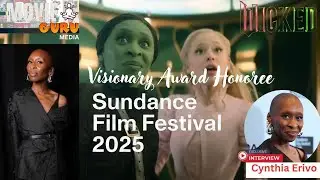 Cynthia Erivo Receives the Visionary Award at #SundanceFilmFestival2025