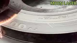 MOON LASER-Tire Mold High Precision Fiber Laser  Cleaning Machine @MoonLaserin