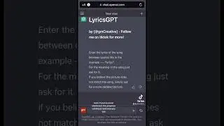 LyricsGPT, songs lyrics to image AI