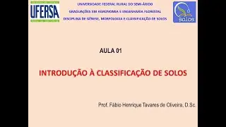 Introdução à Classificação de Solos - UFERSA