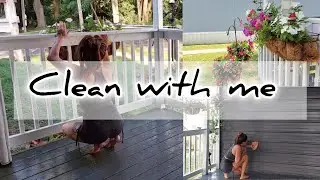 NEW Clean with me |Updates| + Costway Water Slide 