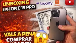 Comprei um iPhone 15 Pro na Shopee (Trocafy) .. Olha o que chegou!