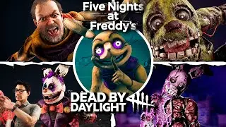FNAF x Dead by Daylight - ALL SPRINGTRAP SKINS, Memento Mori, and Animations
