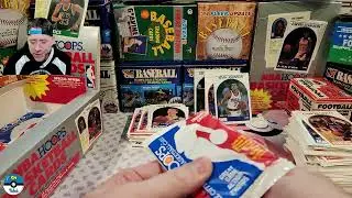 1989 Hoops Wax Box Opening! 🏀 Chasing David Robinson Rookie & Michael Jordan Cards for PSA! - Box 3