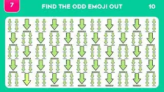 Find The Odd Emoji Out | Emoji Quiz