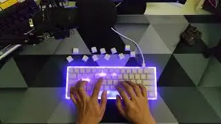15 Minutes of Chill Typing feat. Gamakay K61 & POM Jelly Keycaps | NO MUSIC | NO MIDROLL ADS