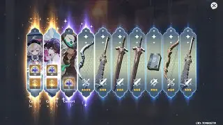 Genshin Impact: Columbine, Ineffa, Weapon Banner Pulls - Playthrough No Commentary [4K]