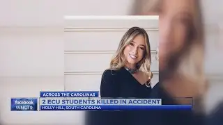 2 ECU students killed in car crash, 2 others injured