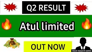 ATUL LTD Q2 RESULT - ATUL LTD share latest news - ATUL LTD share news - ATUL LTD latest news