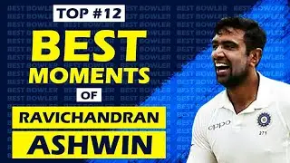 TOP #12 Best Moments Of RAVICHANDRAN ASHWIN | Ashwin Best Bowler | Tribute | DPC Edits