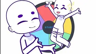Making oc with spin the Wheel|Сделать ос с помощью колеса фортуны|Child-Parent edition|by Elanamie|