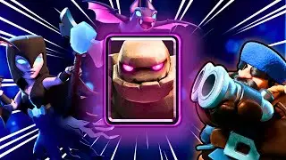 Usei Golemzudo Pela Primeira Vez no Clash Royale 😳