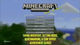 Minecraft: Xbox 360 Edition &mdash; Руководство по достижениям, часть 1 [HD]