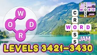 Crossword Jam Levels 3421 - 3430 Answers