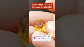 Yellow Topaz #yellowtopaz #yellowstone #astrology #astroremedy #ogj #viral #trending #shortvideo