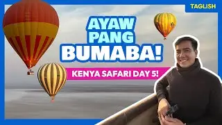 Hot Air Balloon and Leopards in Masai Mara: KENYA SAFARI DAY 5 - The Poor Traveler Filipino (Africa)