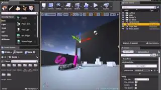 UE4 Tutorial: Matinee - Animating a Static Mesh
