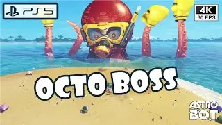 Astro Bot vs Wako Tako &ndash; Boss Fight | PS5 4K