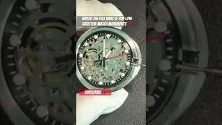 Anyone also enjoy staring at gears and balance wheel in mechanical watches ⁉️ #watch #seikomod #nh70