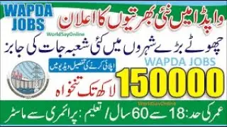 How to apply WAPDA Jobs 2024 online  | Latest Jobs in pakistan | jobs after matric and inter
