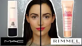 MAC STROBE CREAM VS RIMMEL INSTA STROBING HIGHLIGHTER [Pharmacy&Makeup]