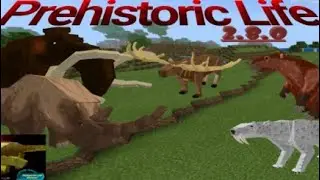 Prehistoric life update addon review Minecraft