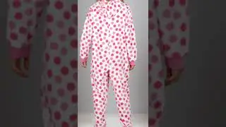 Studio - Printed Onesie Without Pom Poms - Spot