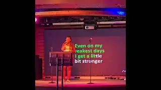 Valerie Lamb singing  karaoke. I don't own rights to this music.