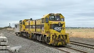 SSR's T381 & T386 and BRW BVDY52J Van - PoathTV Australian Trains & Railways