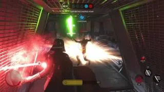 SW:BF - First saber clash!!