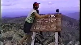 Mt Katahdin ,  Maine 1991. video