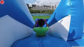 Ultimate Splash: Custom Inflatable Water Slide for Endless Fun! 🌊🎢✨ Chinee Inflatables T10-115