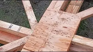 Building in Alaska - Gussets
