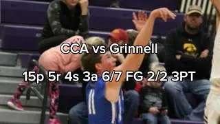 Iowa High School Basketball: 3A Grinnell vs Clear Creek Amana ~ 68-55