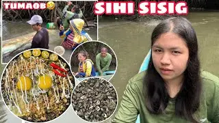 PANINIHI SA ILOG KASAMA SI TITA @DimpleServida | TUMAOB ANG BANGKA NAMIN🤣 | SIHI SISIG